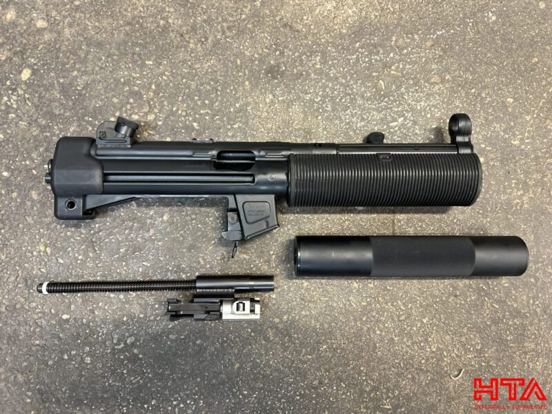 HP5SD 9" Suppressed receiver WITHOUT Rail