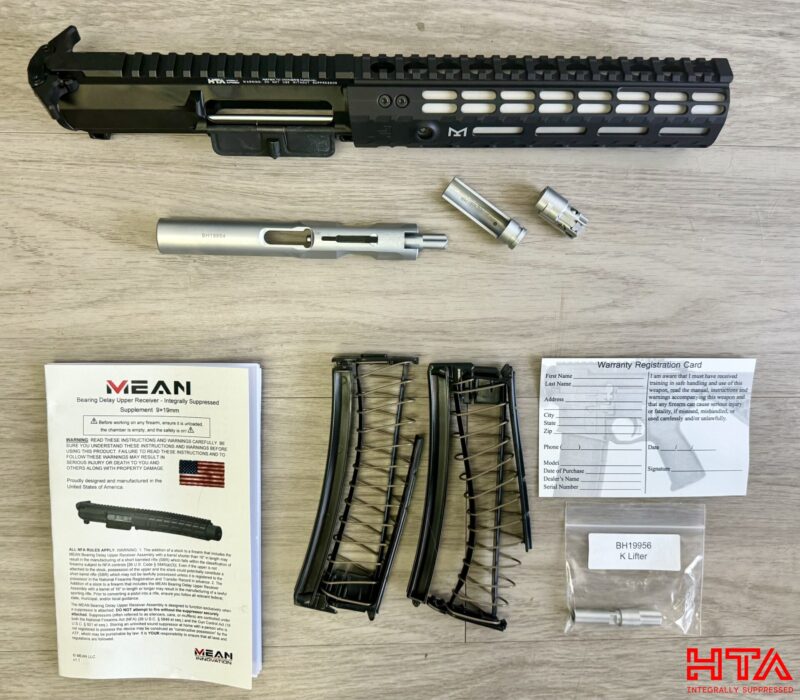 HR9SD Suppressed AR upper with 9" SDK - Image 2