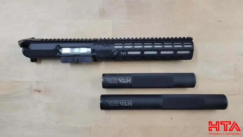 HR9SD Suppressed AR upper with 9" SDK